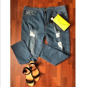 Skinny Distressed Jeans